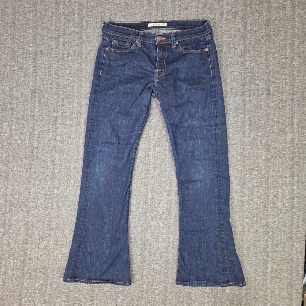 J Brand Jeans Women 28 Martini Mid Rise Bootcut Dark Wash Denim Stretch